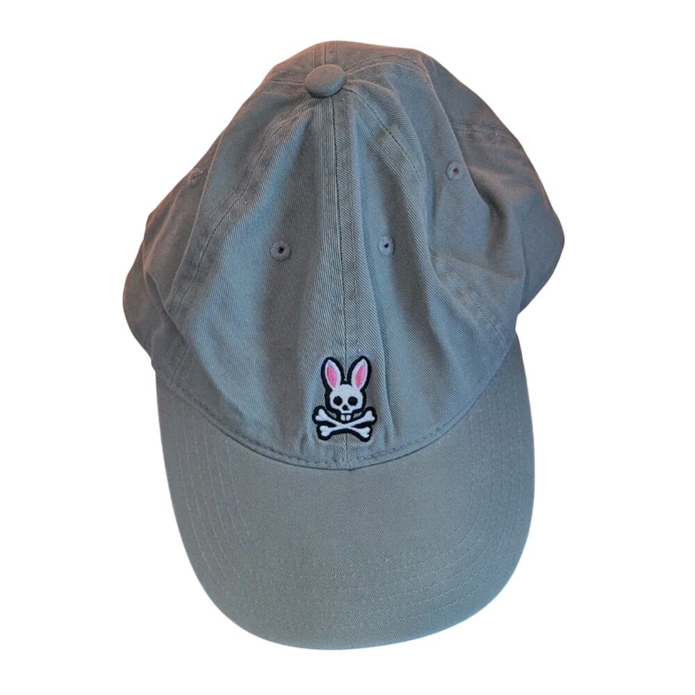 Psycho Bunny Green Baseball Cap OSFM Classic Logo Preppy Golfcore Streetwear